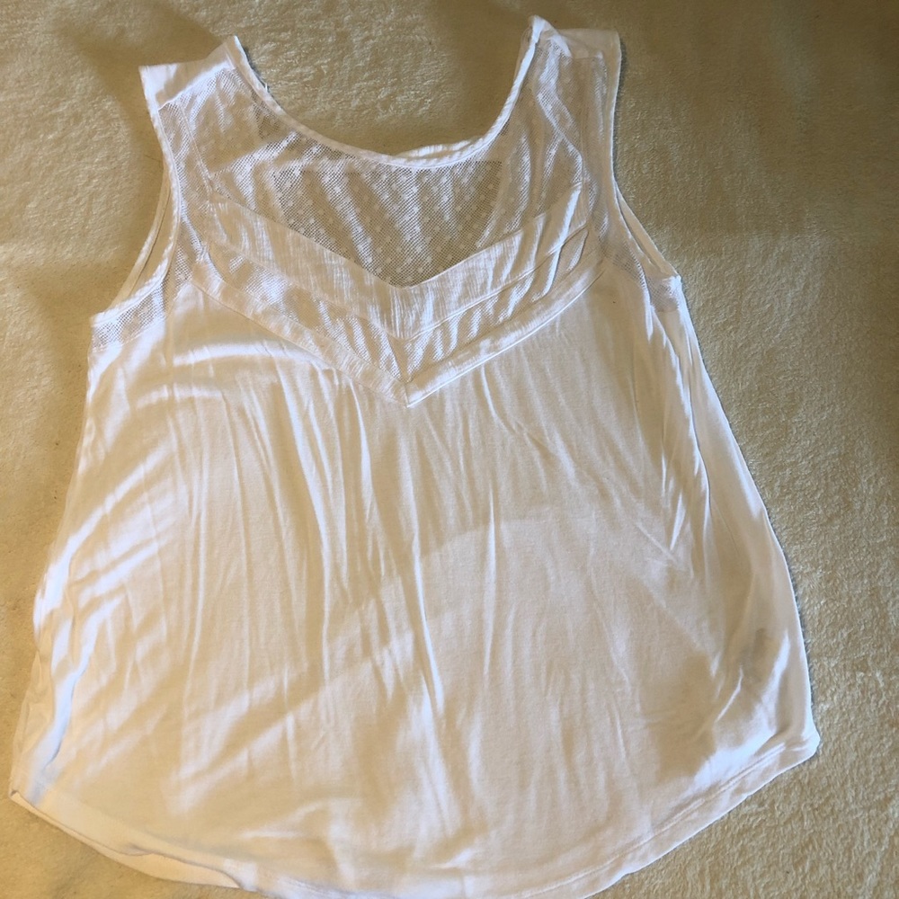 White tank top